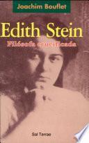libro Edith Stein, Filósofa Crucificada